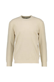 Strickpullover DANNY mit Rundhalsausschnitt - Ivory - Creme