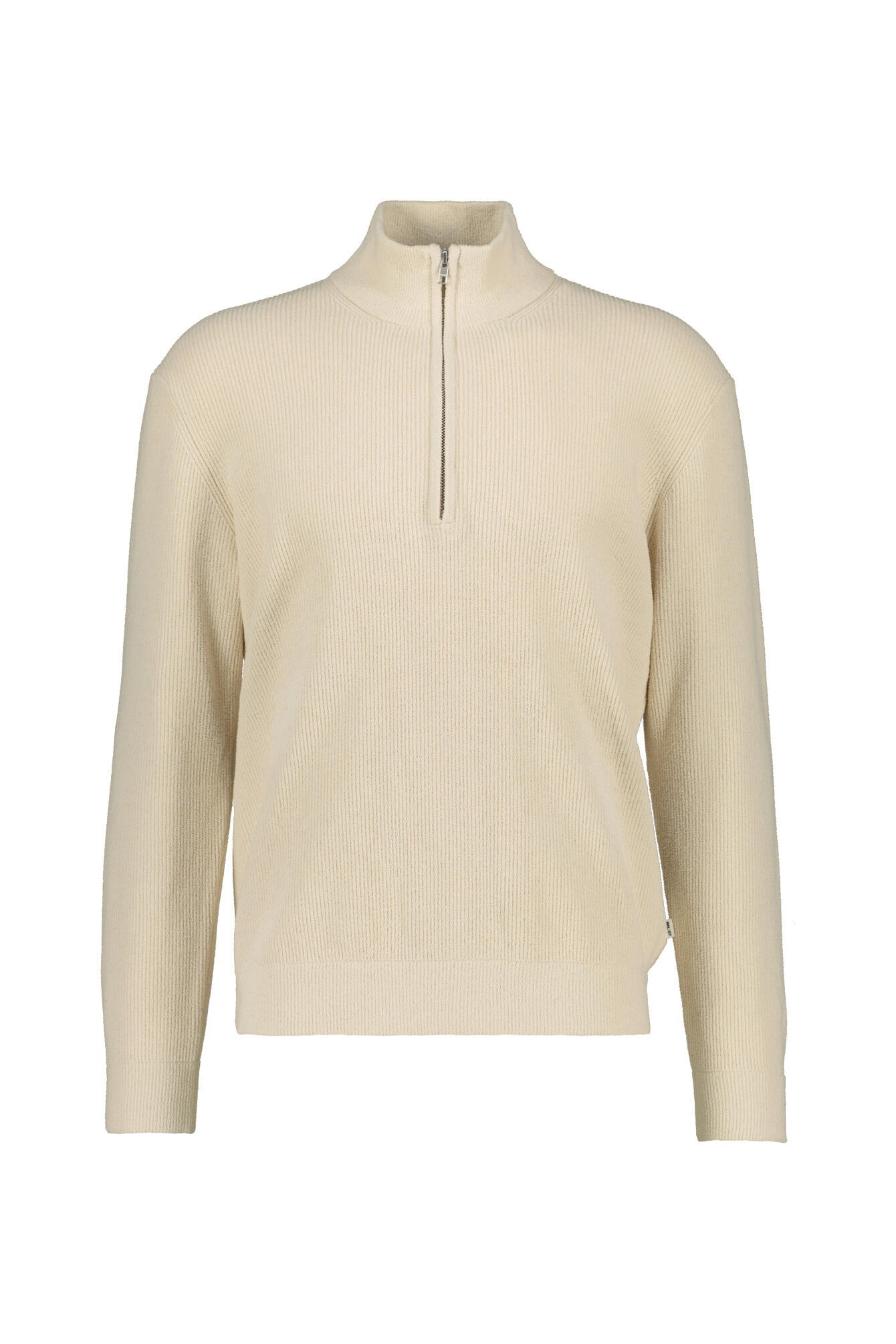 Strickpullover DANNY mit Troyerkragen - Ivory - Creme