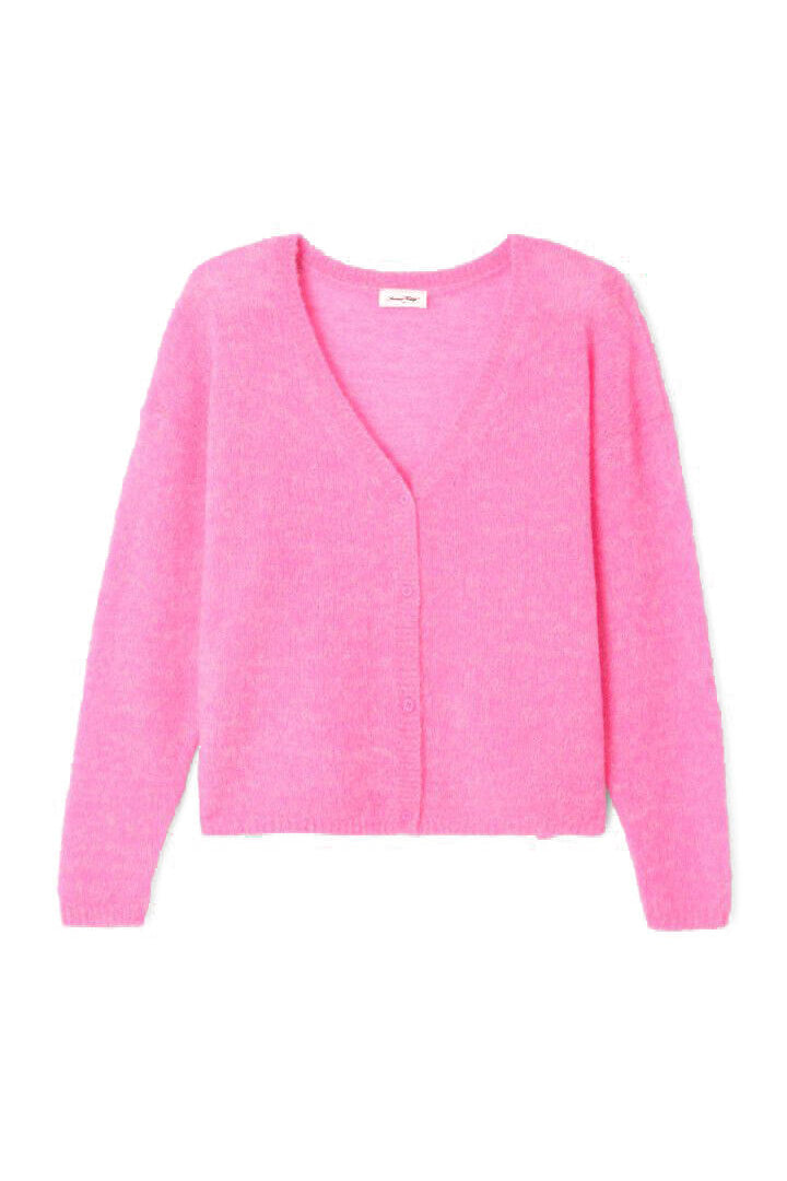 Strickjacke aus Wollmix - Petunia Fluo - Pink