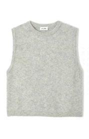 Strickpullunder aus Alpakamix - Gris Clair Chine - Grau