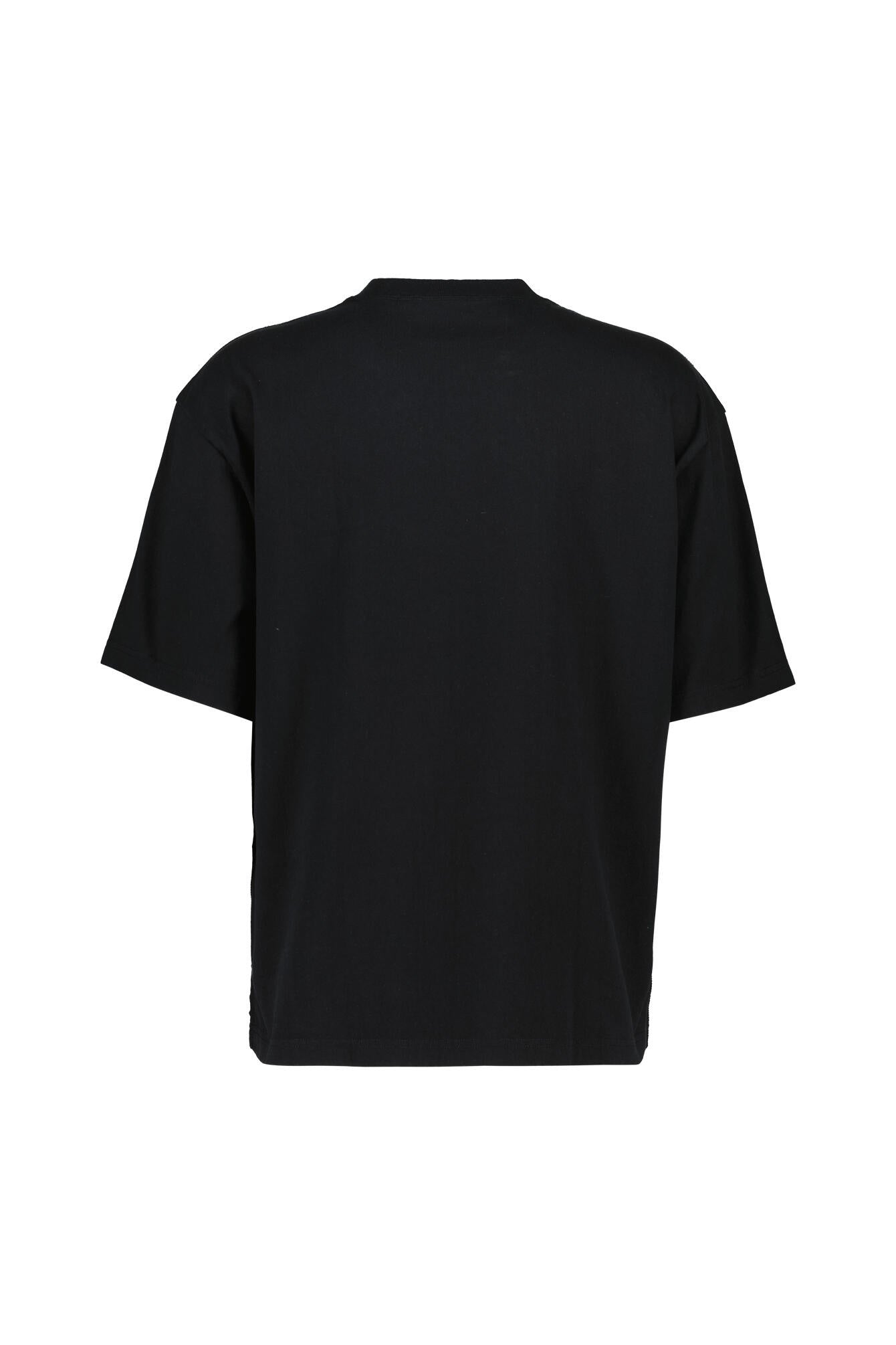 T-Shirt aus Baumwolle - Black - Schwarz