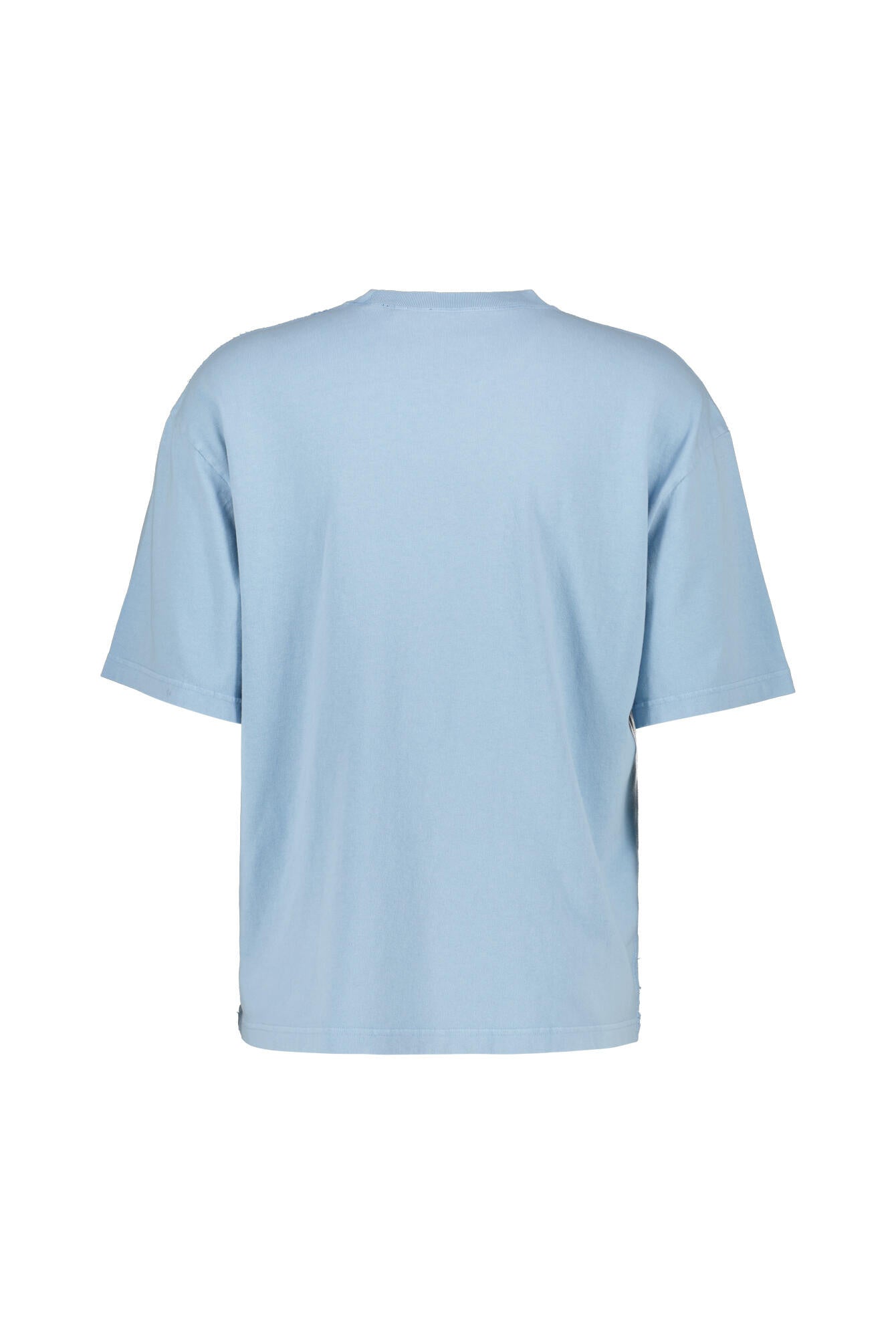 T-Shirt aus Baumwolle - Powder blue - Blau