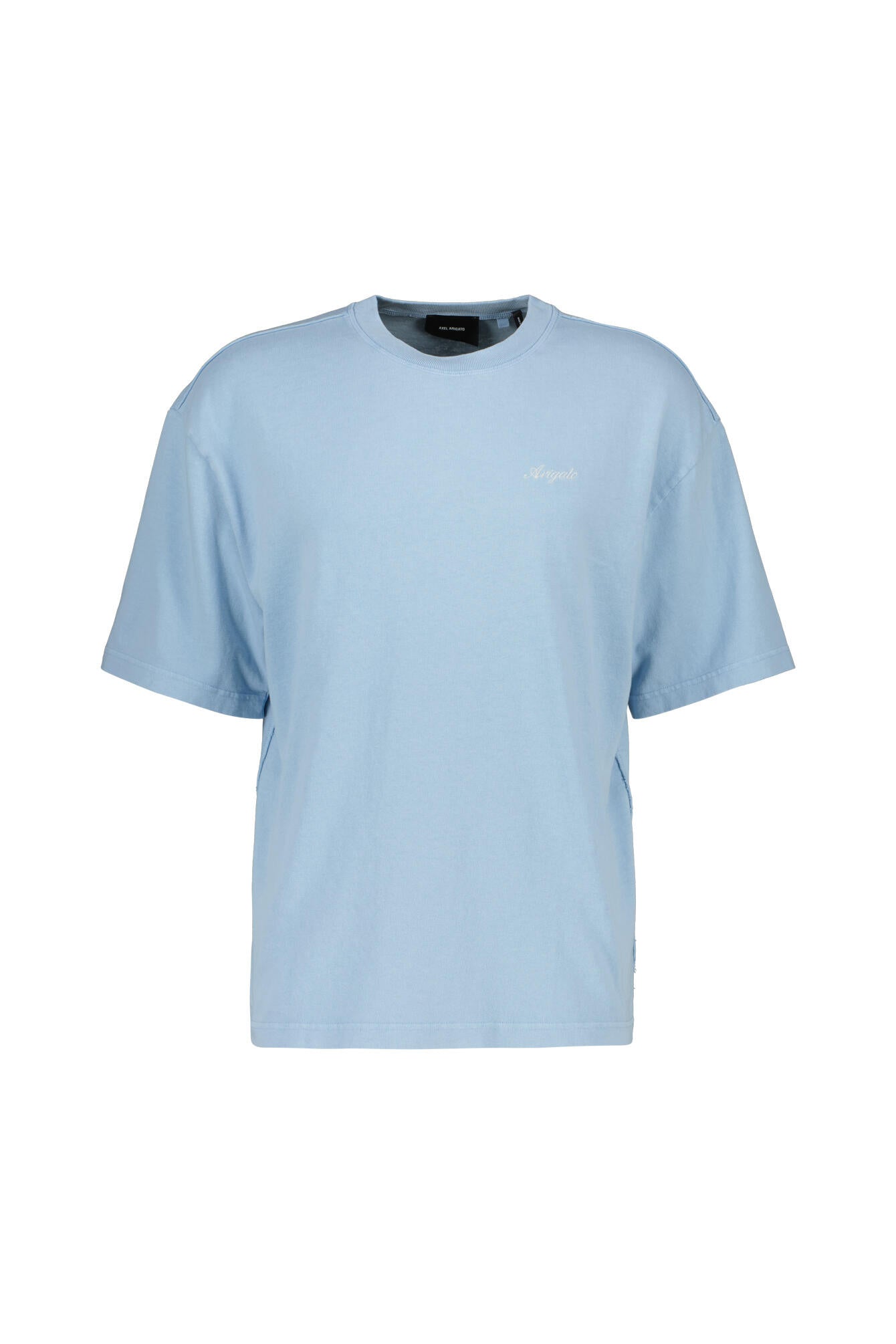 T-Shirt aus Baumwolle - Powder blue - Blau