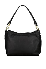 Schultertasche TEMI - 10 Black/Gold - Schwarz