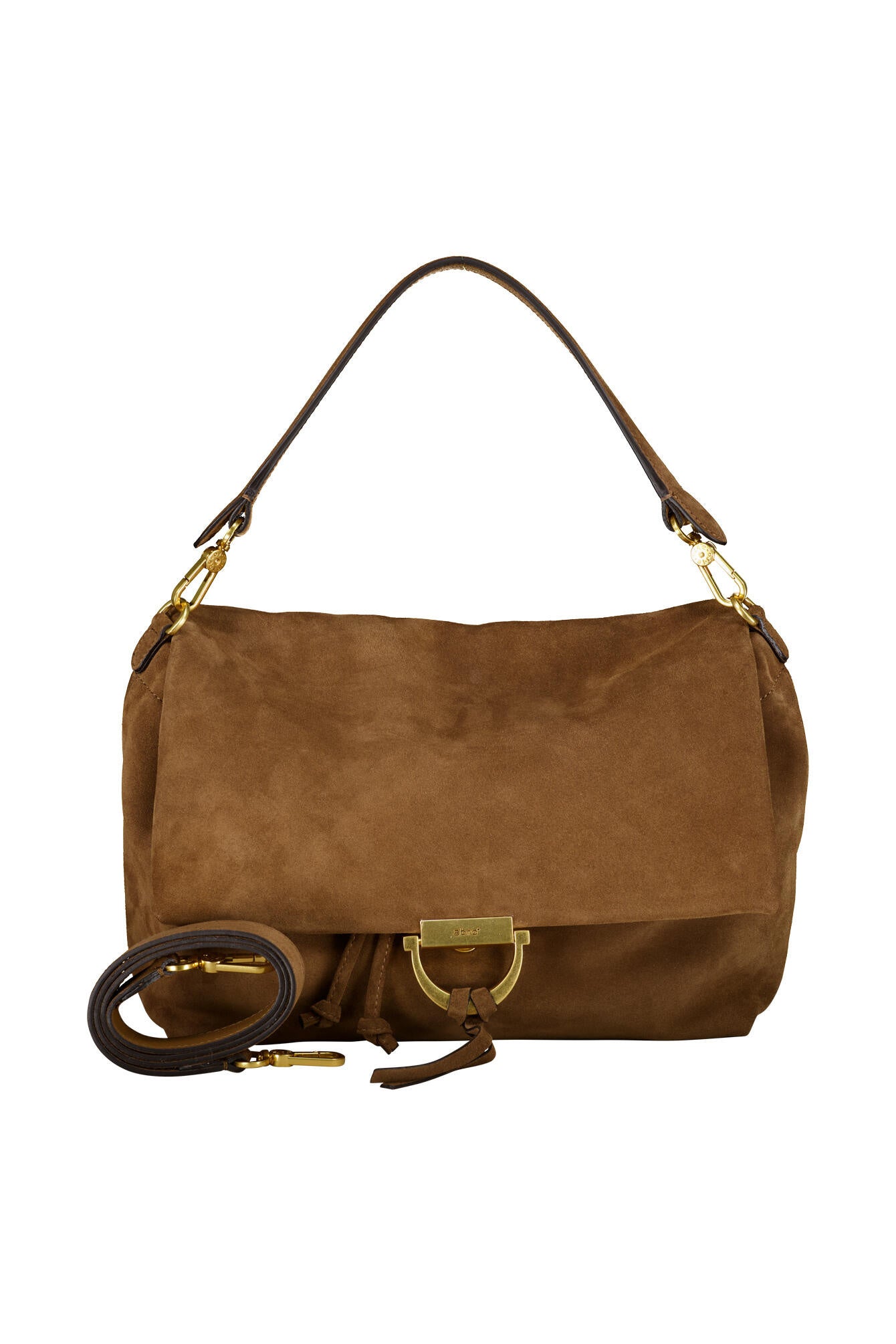 Schultertasche TEMI - 51 Wood - Braun