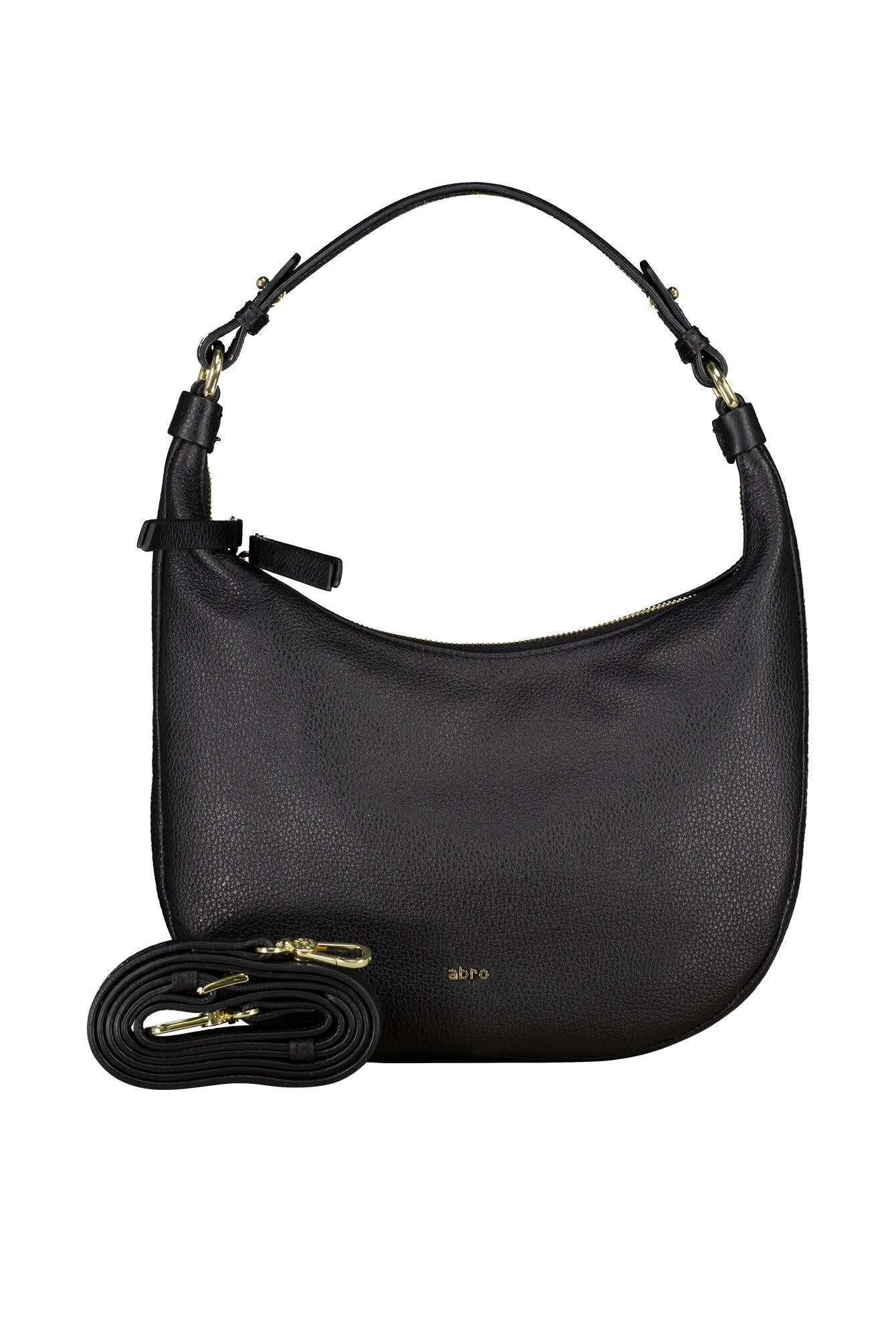 Handtasche NANA - 10 Black/Gold - Schwarz