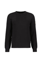 Strickpullover COMMANDER aus Baumwolle - Black - Schwarz