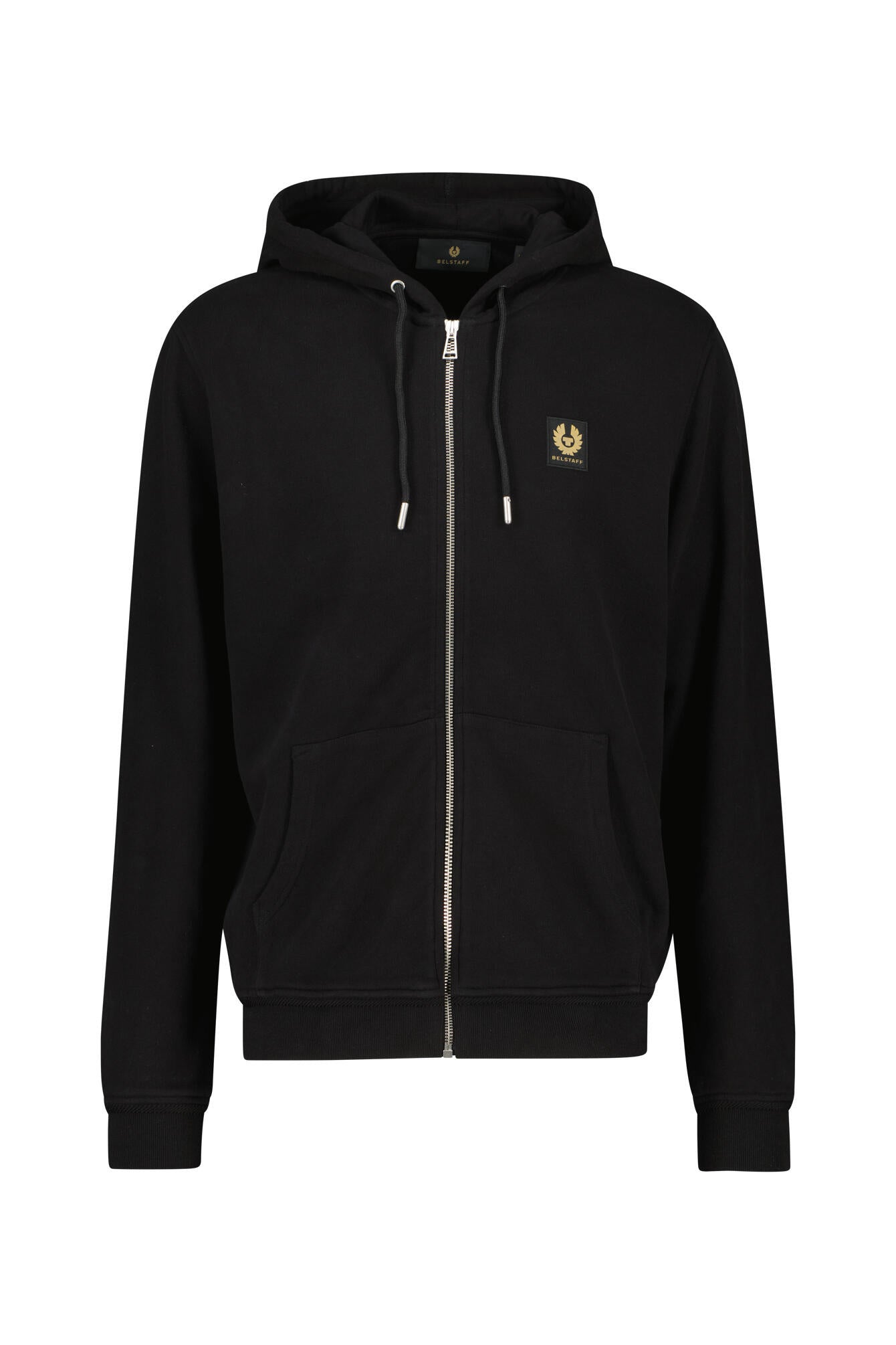 Sweatshirtjacke aus Baumwolle - Black - Schwarz