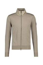 Strickjacke KELBY aus Wolle - Dark Sand - Beige