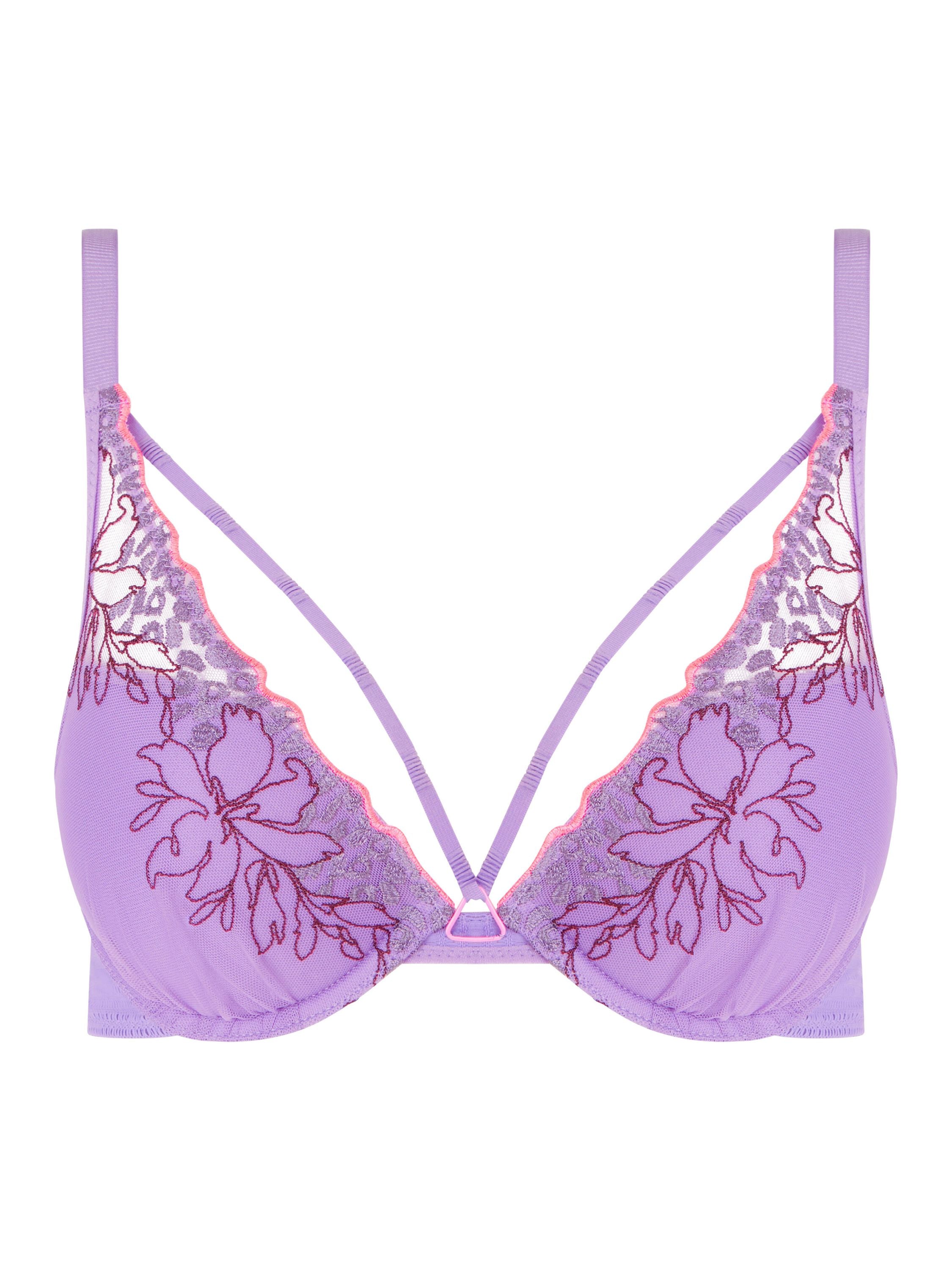 Push-Up-BH mit Spitze - 0JN HORTENSIA MULTICO - Violett