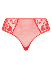 Slip mit Spitze - 055 FLAME RED - Orange