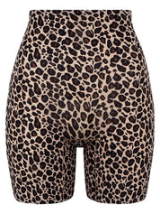 Kurze Hose - 0OZ LEOPARD PRINT - Braun