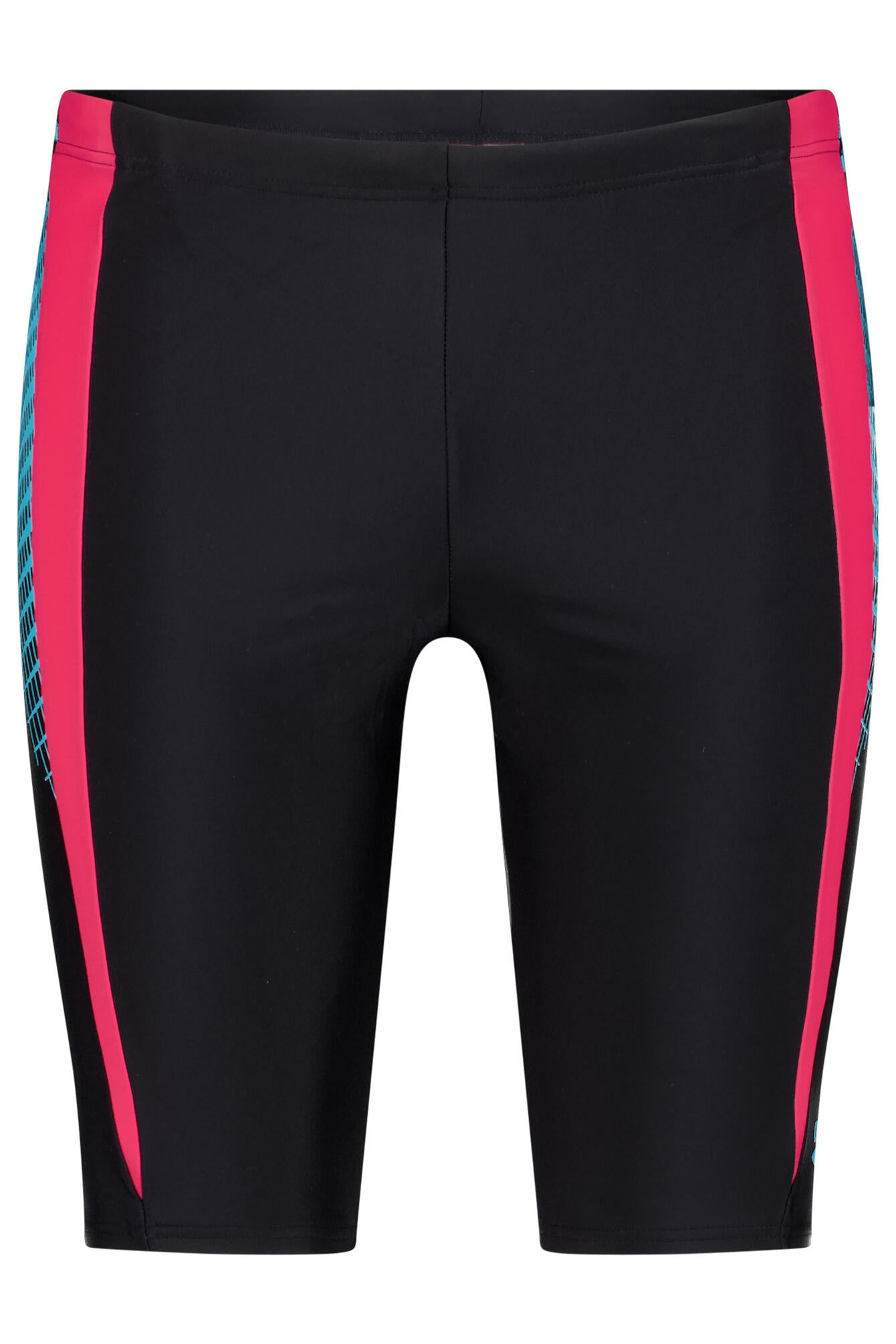 Badehose Threefold Jammer - 548-BLACK-BLACK-ANGURIA - Schwarz | Pink | Blau