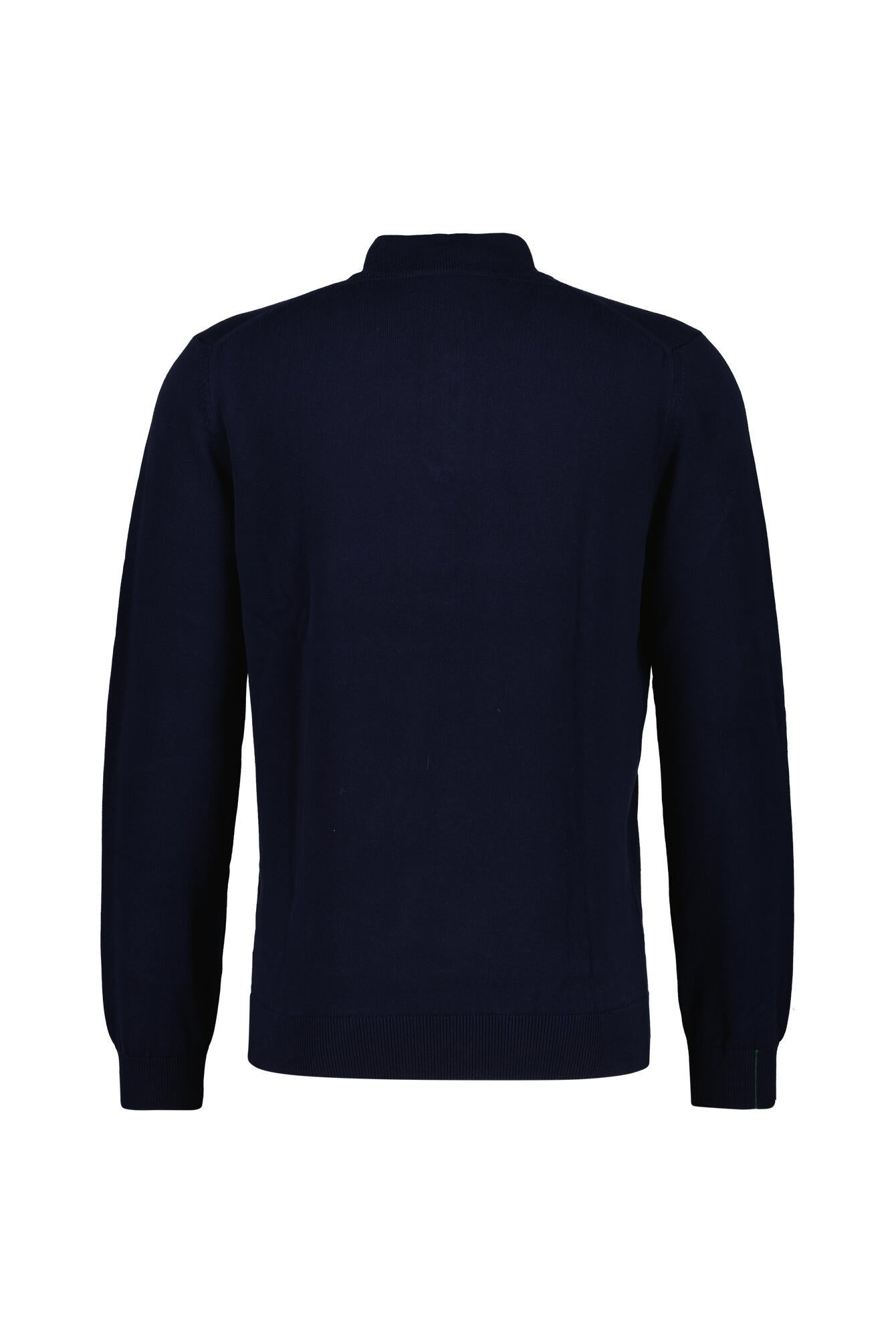 Strickpullover aus Baumwolle - 166-NAVY BLUE - Blau