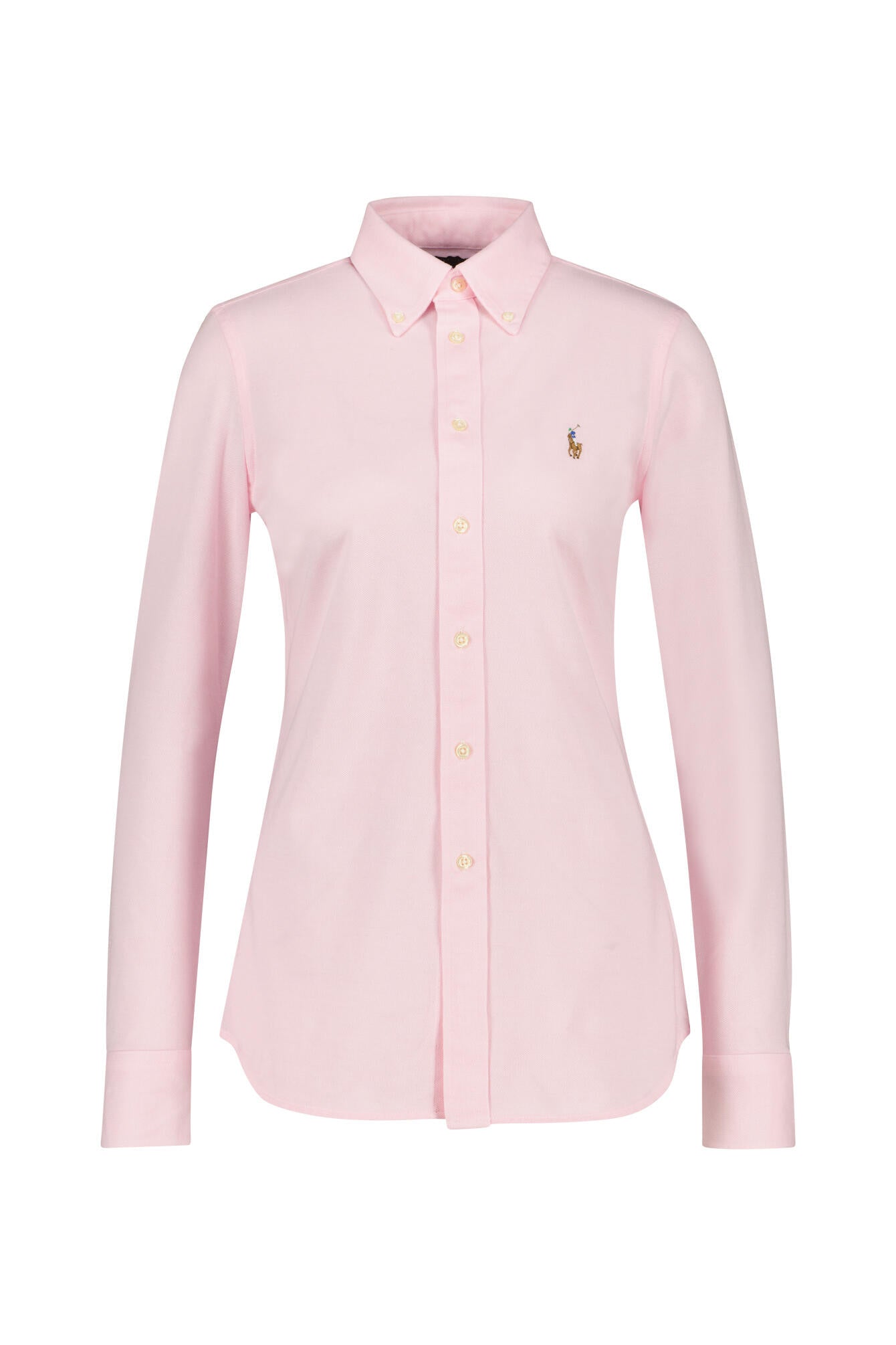 Hemdbluse aus Baumwolle - 1057400-2WQC-CARMEL PINK - Pink