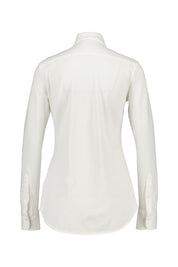 Hemdbluse aus Baumwolle - 1057400-1049-WHITE - Weiß