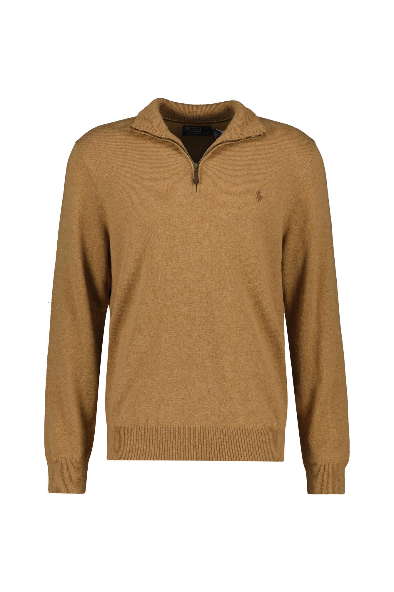 Strickpullover aus Wolle - 1062297-3YAH-LATTE BROWN HEATH - Braun