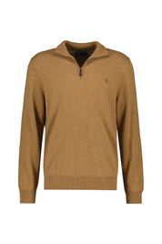 Strickpullover aus Wolle - 1062297-3YAH-LATTE BROWN HEATH - Braun