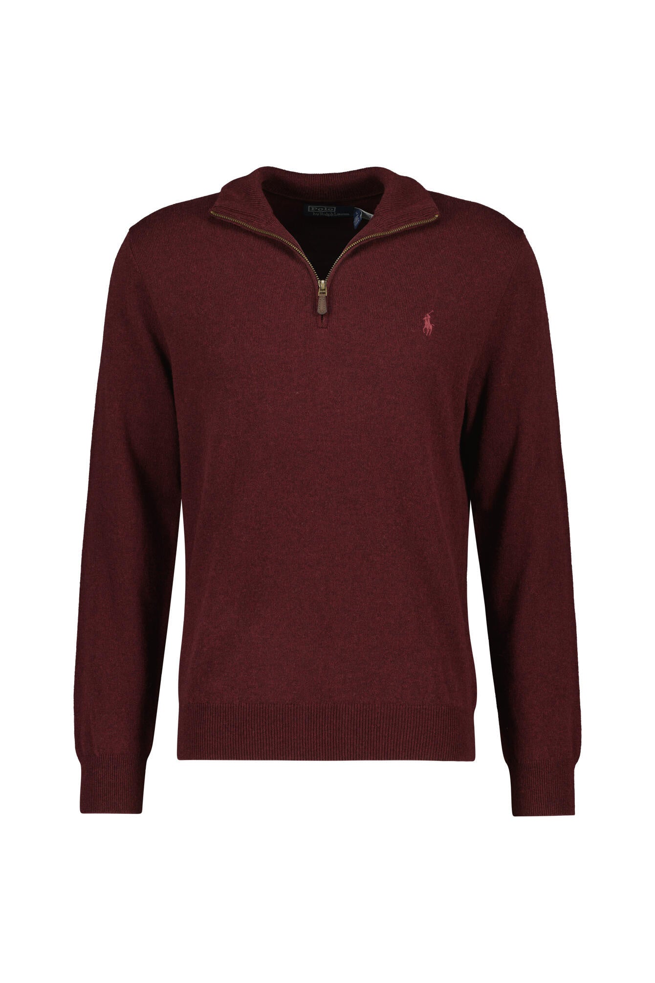 Strickpullover aus Wolle - 1062297-2YXZ-AGED WINE HEATHER - Rot