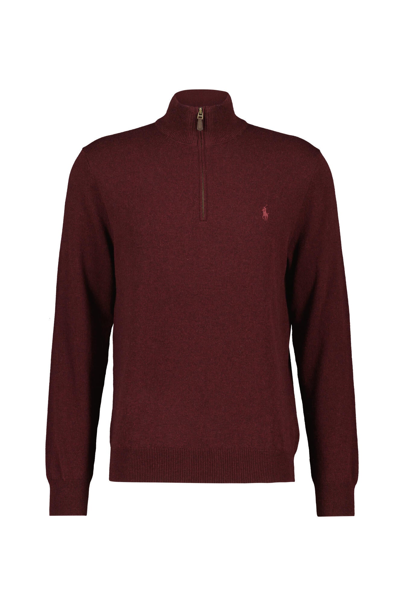 Strickpullover aus Wolle - 1062297-2YXZ-AGED WINE HEATHER - Rot