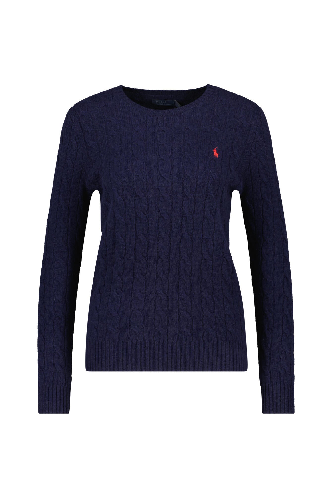 Strickpullover aus Wollmix - 1070420-2WNP-HUNTER NAVY - Blau