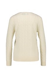 Strickpullover aus Wollmix - 1070420-3BX0-AUTHENTIC CREAM - Creme