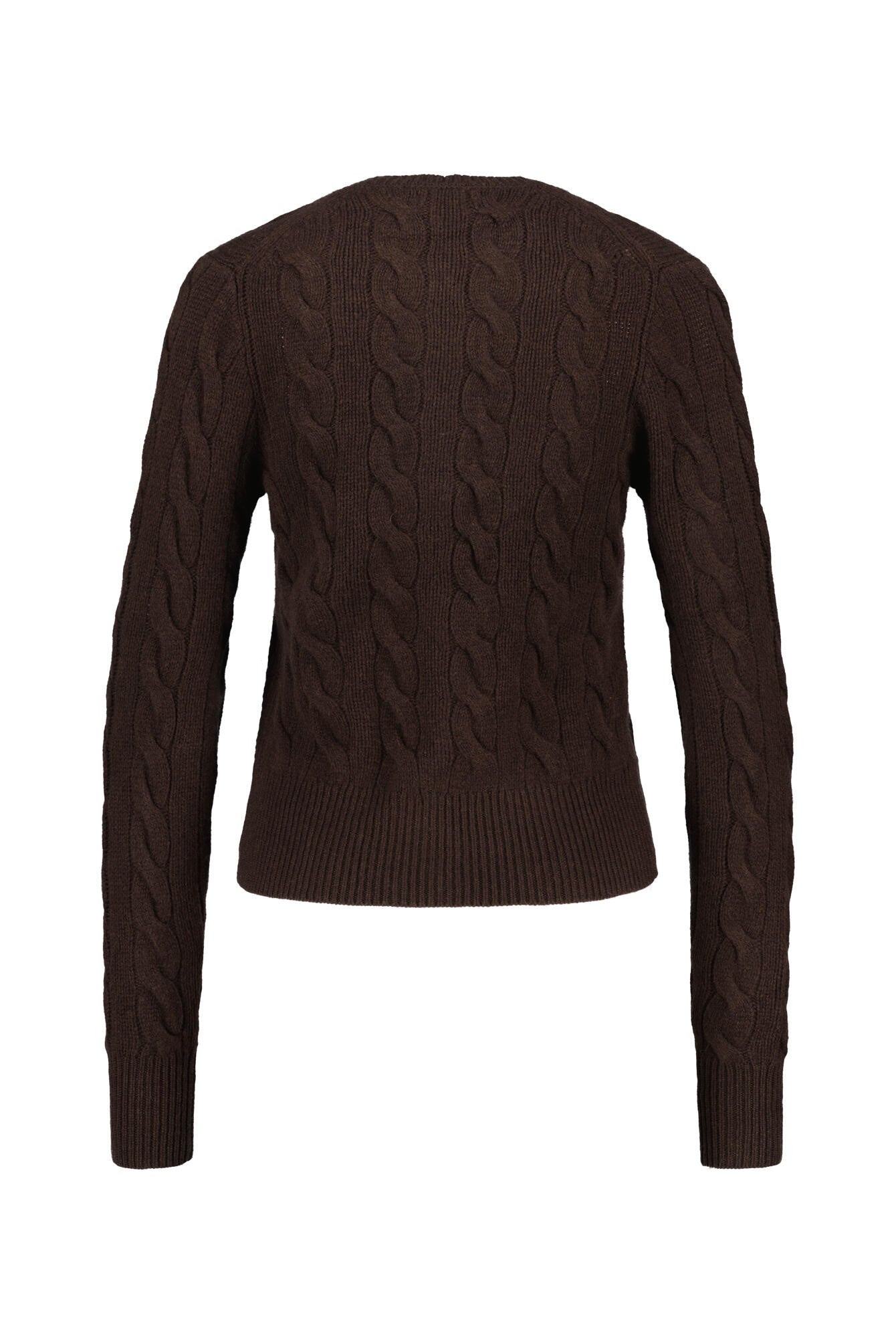 Strickcardigan aus Wollmix - 1070420-469S-WALNUT BROWN MELA - Braun