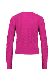 Strickcardigan aus Wollmix - 1070420-469F-CARMINE PINK - Pink