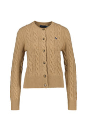 Strickcardigan aus Wollmix - 1070420-3JLS-COLLECTION CAMEL - Braun