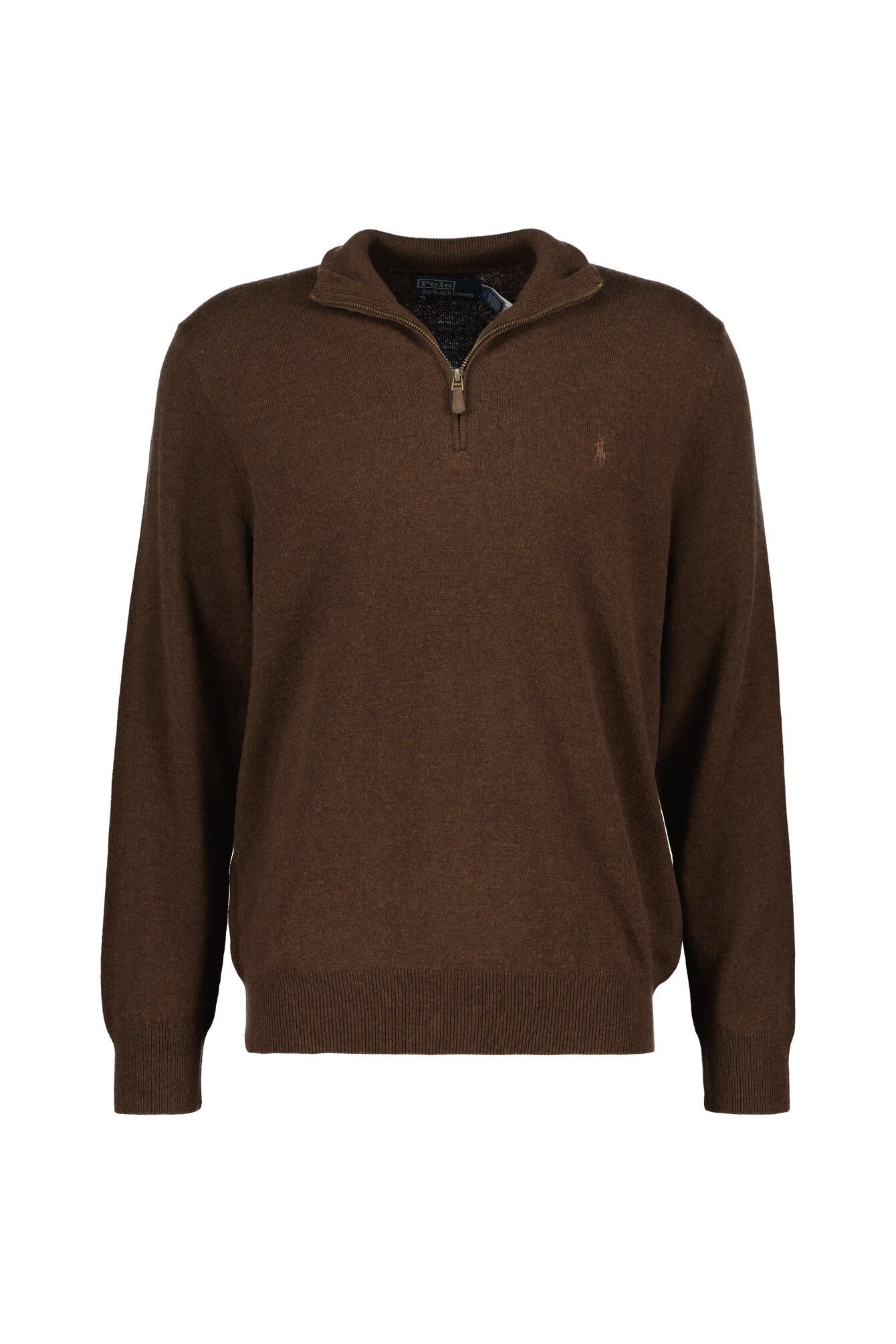 Strickpullover aus Wolle - 1062297-4295-CACAO BROWN HEATH - Braun