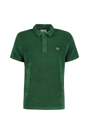 Poloshirt aus Frottee - 132-GREEN - Grün