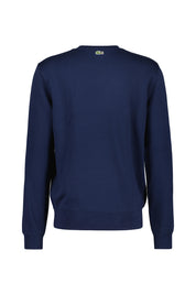 Sweatshirt mit Logoprint - 166-NAVY BLUE - Blau