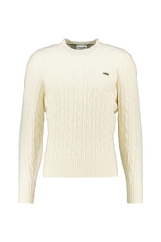 Strickpullover aus Wolle - XFJ-LAPLAND - Creme