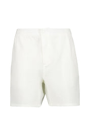 Shorts aus Waffel-Strick - 70V-FLOUR - Weiß