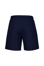Tennis-Shorts aus Baumwollmix - 525-NAVY BLUE/WHITE - Blau
