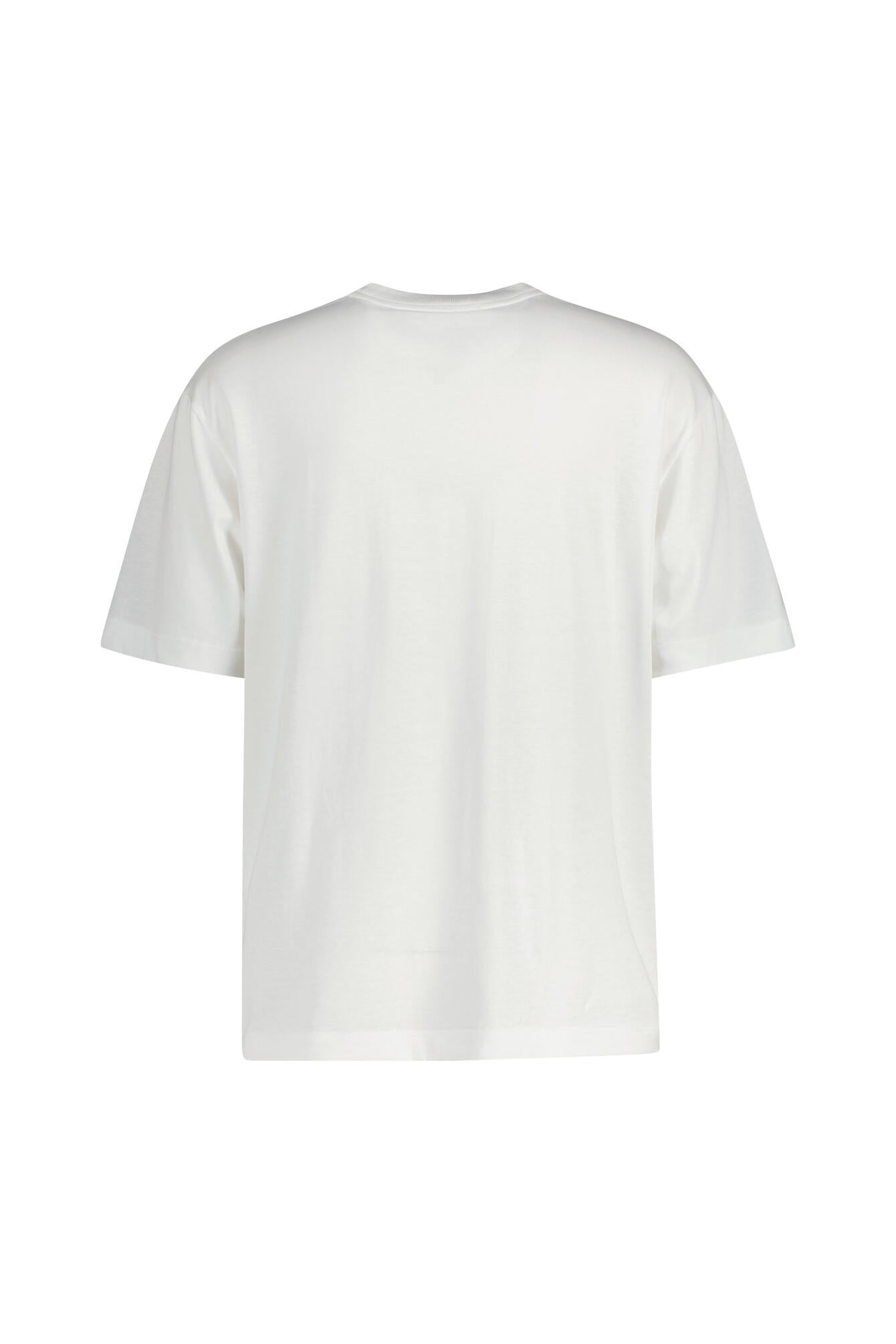 T-Shirt aus Baumwolle - 001 - Weiß