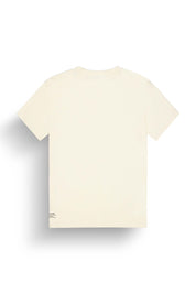 T-Shirt mit Print - A Almond Milk - Beige