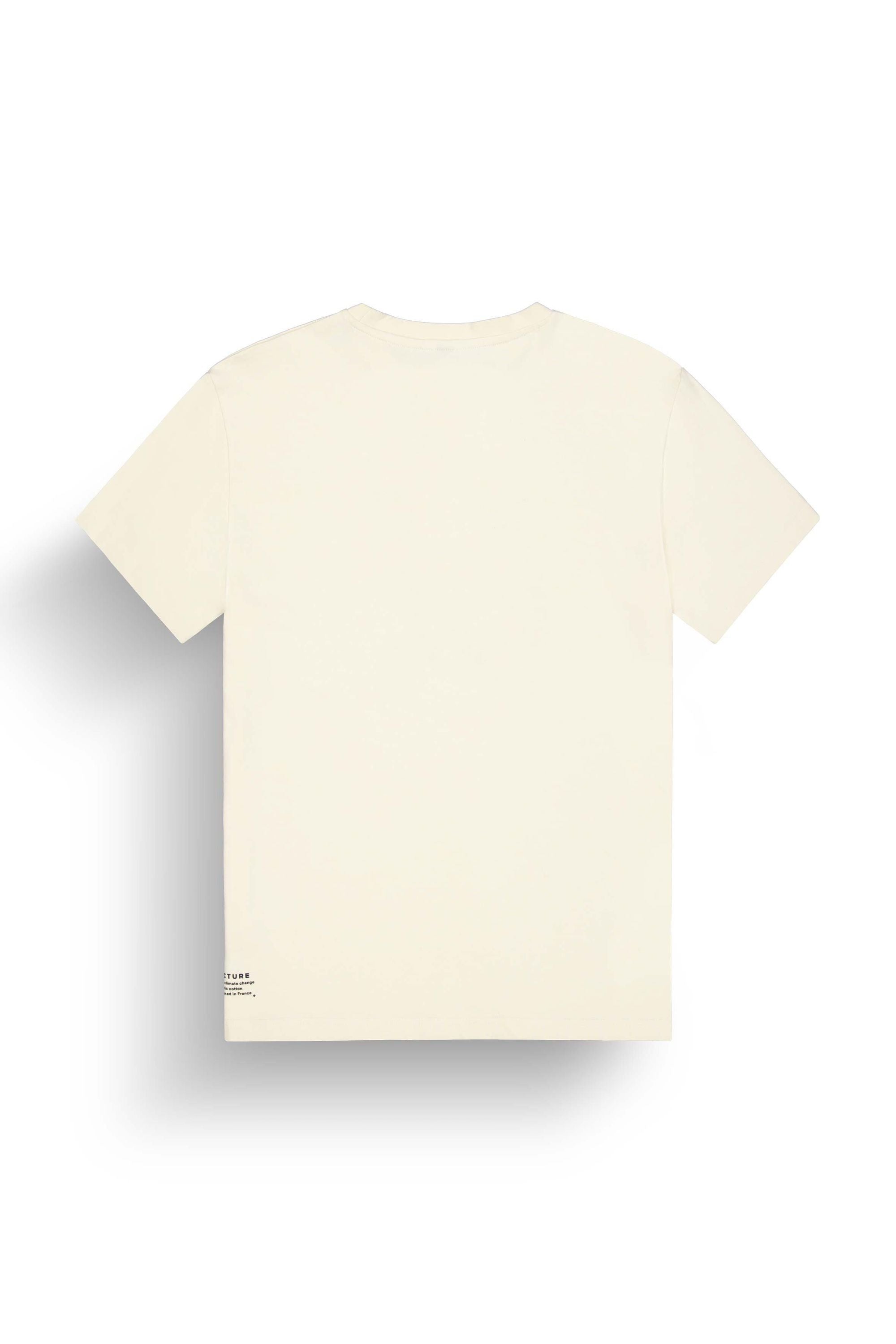 T-Shirt mit Print - A Almond Milk - Beige