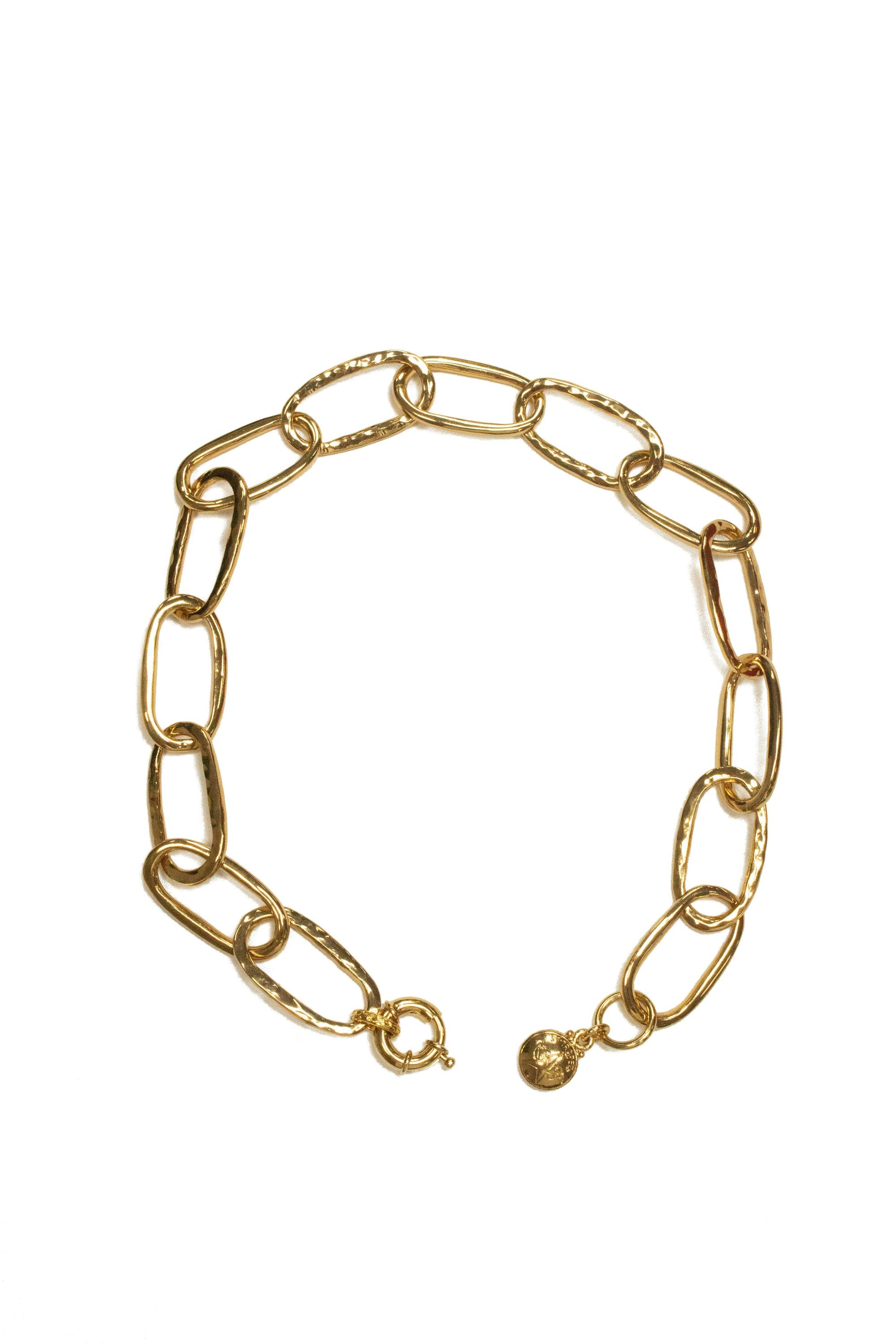 Halskette MAILLE OVALE Medium - 201 - Gold