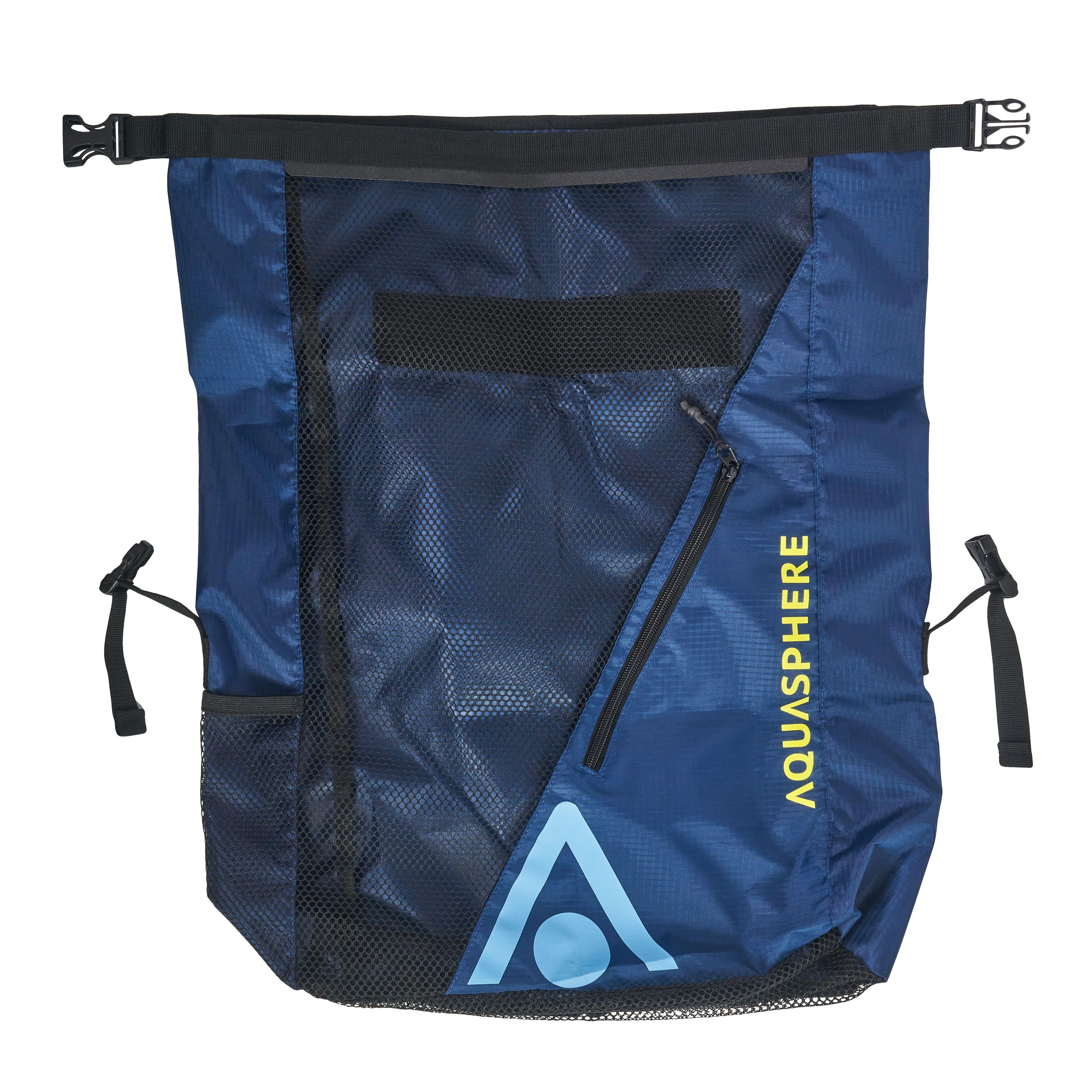 Rucksack Gear Mesh Backpack - NAVY BLUE BLACK - Blau