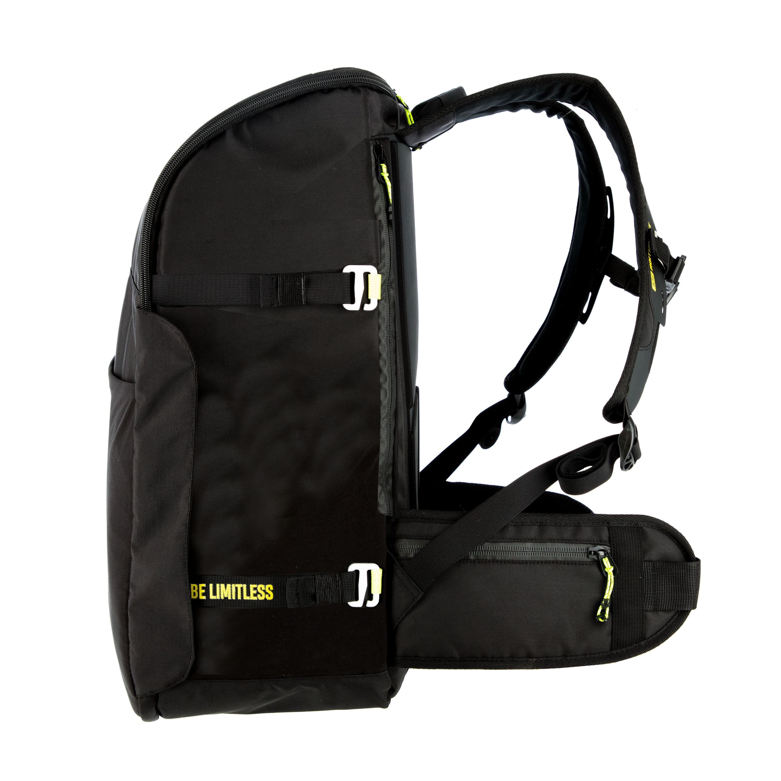 Transition Rucksack 35l - BLACK BRIGHT YELLOW - Schwarz