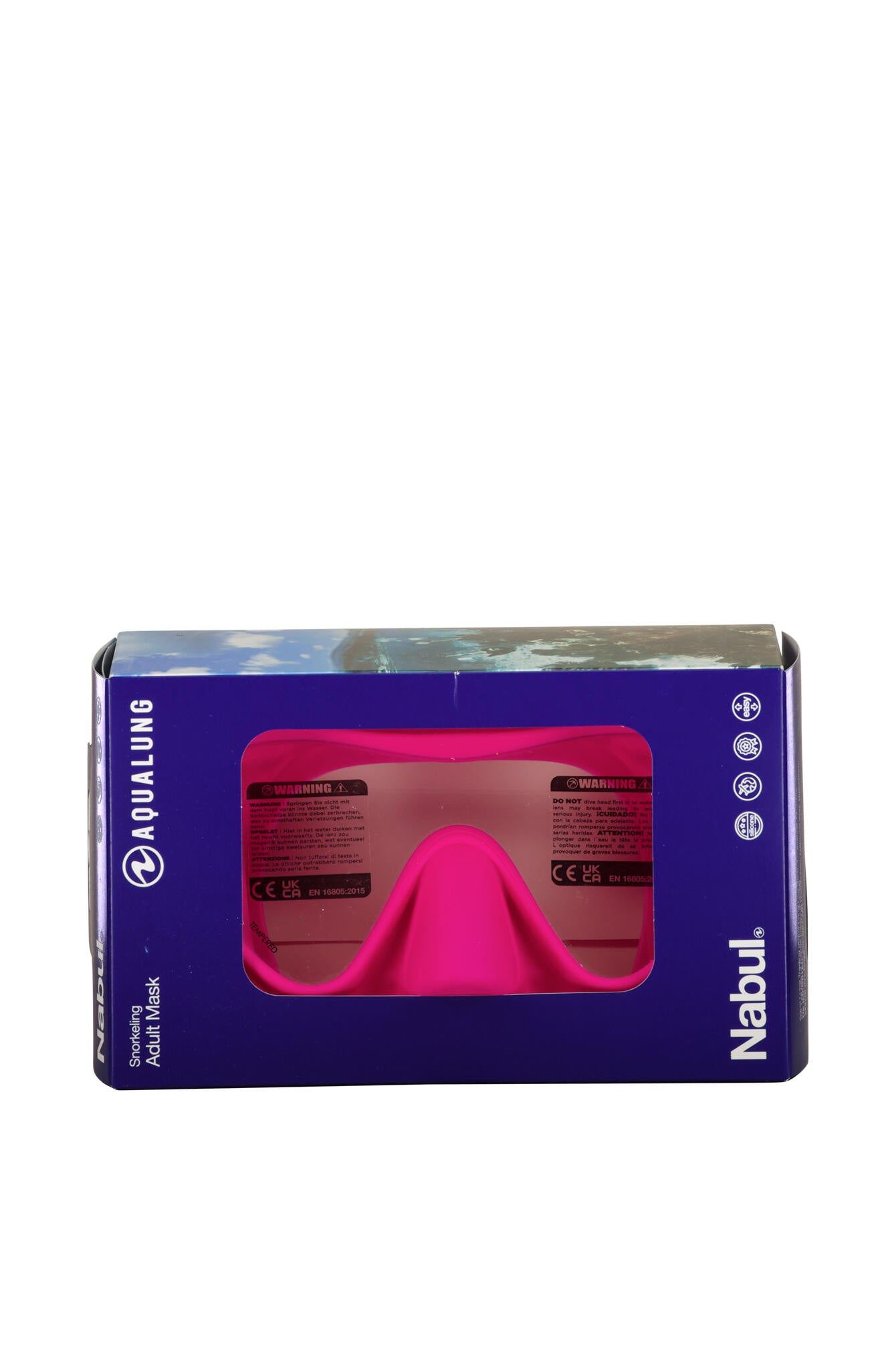 Nabul Schnorchel-Maske - PINK BLACK - Pink