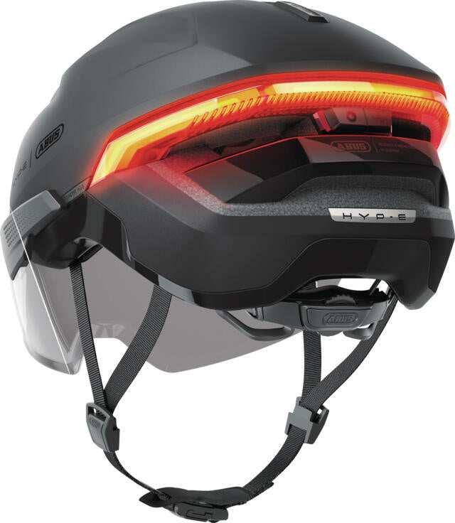 Fahrradhelm HYP-E BL.ACE - --grau - Schwarz