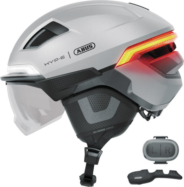Fahrradhelm HYP-E BL.ACE M - --silber - Silber