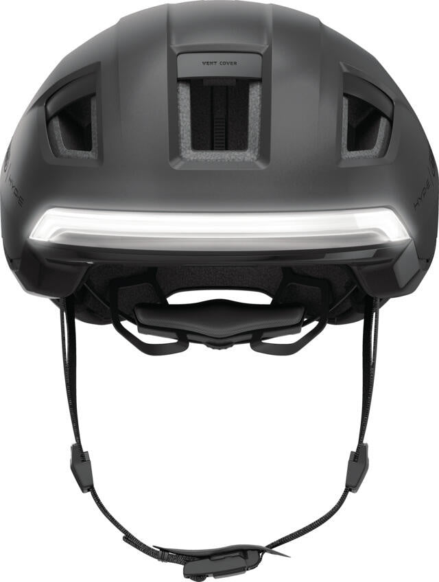 Fahrradhelm HYP-E M - --grau - Schwarz