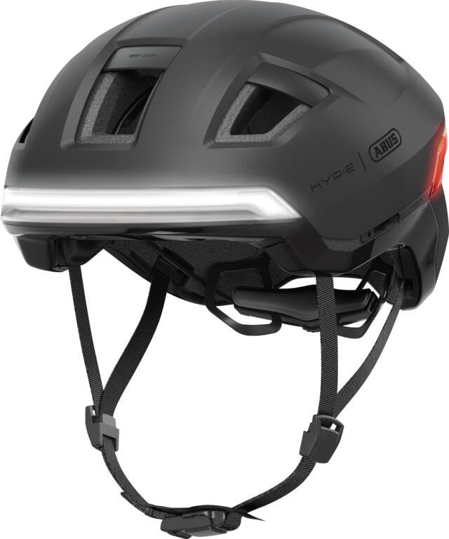 Fahrradhelm HYP-E M - --grau - Schwarz