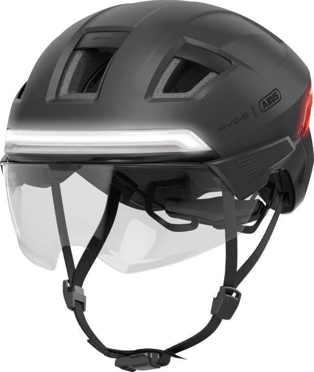 Fahrradhelm HYP-E BL.ACE M - --grau - Schwarz