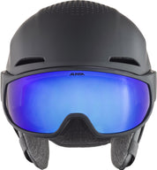 Ski Helm ALTO Q-Lite - 31-charcoal-rose matt - Schwarz