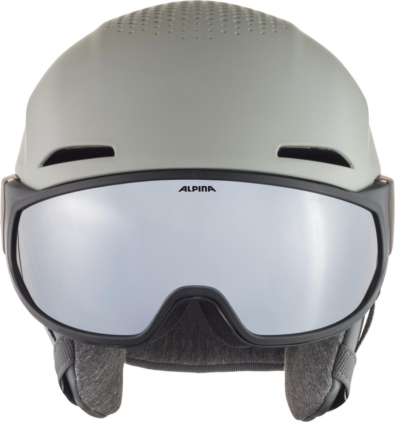 Ski Helm ALTO Q-Lite - 32-moon-grey matt - Grau