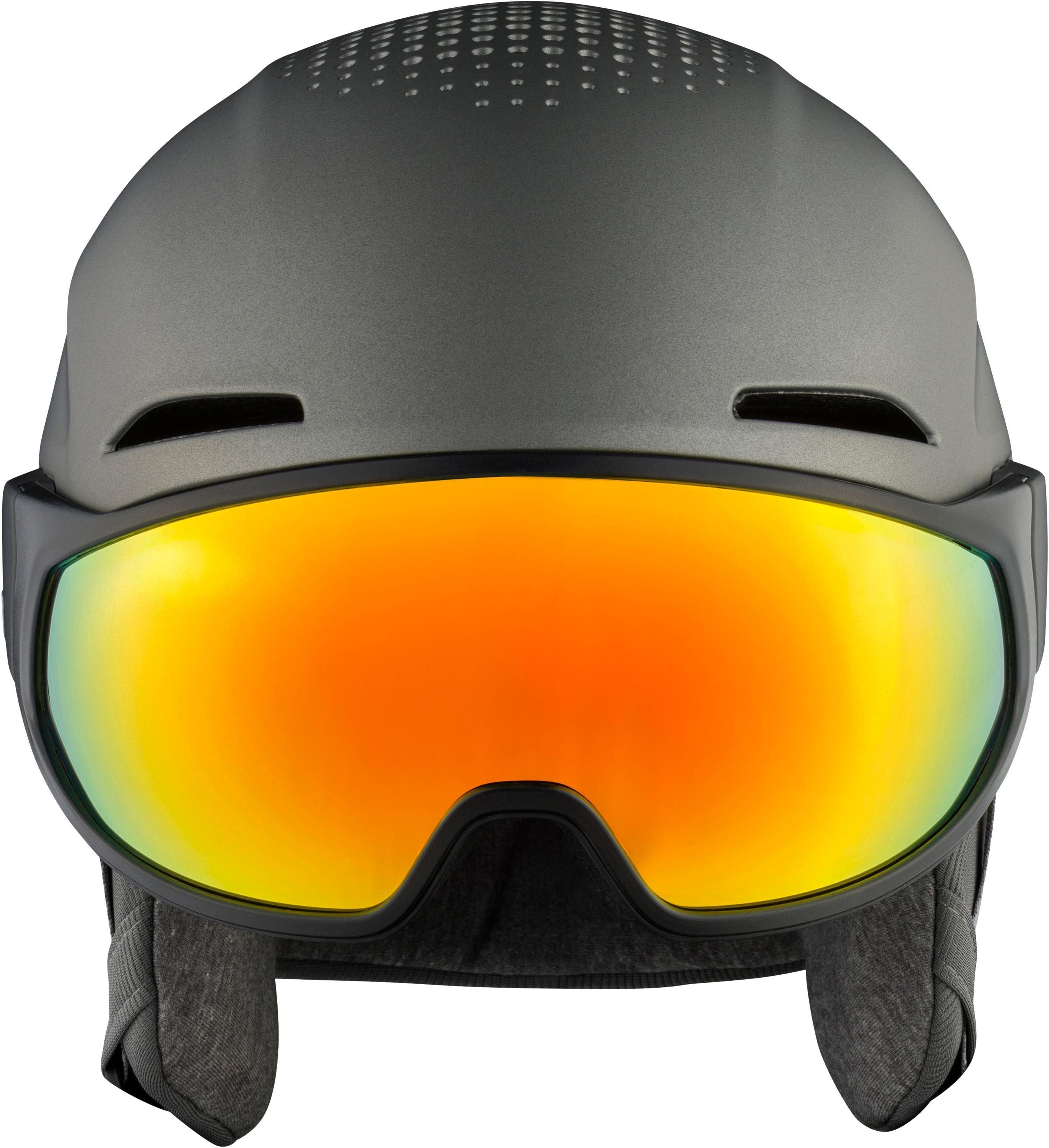 Skihelm ORO QV MIPS - 31-gunmetal matt - Schwarz